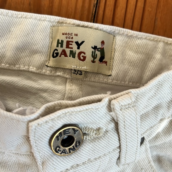 Hey Gang kids knee patch pants - 2/3 - Picture 2 of 7